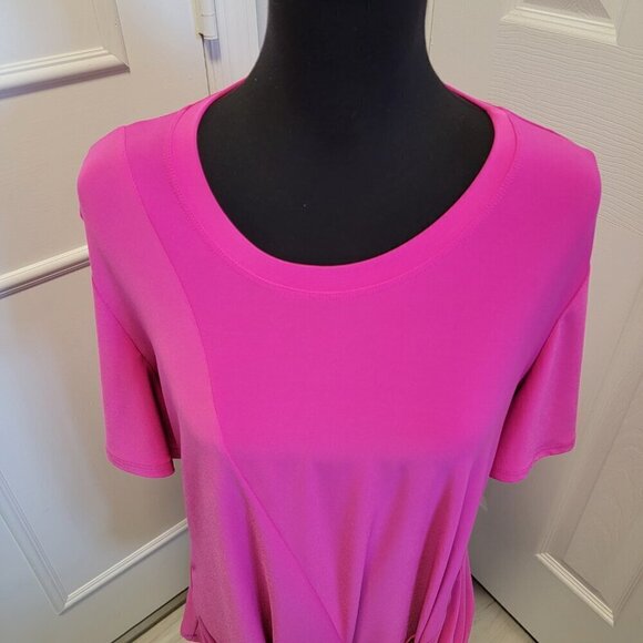 Artex Fashions Pink Tie Pullover Top Size XL NWOT - Picture 11 of 14